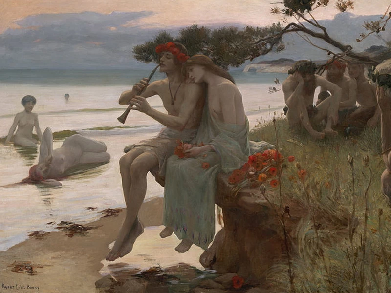 1864-Rupert Bunny - Pastorale
